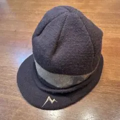 Marmot ニットキャップロゴ刺繍ブラウンのサムネイル