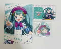 プリパラ プリズムストーンカフェ ノンシュガー 真中のん のん 缶バッジ ハート プリパラ 真中のん ノンシュガー プリズムストーンカフェ 缶バッジ
