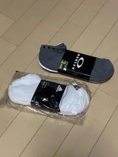 Oakley & adidas ソックス 3足セット　計6足