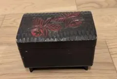 木製 鎌倉彫　小物入れ （壊れたオルゴール）