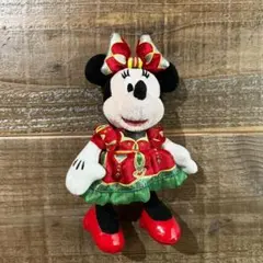 ミニー ぬいぐるみバッジ クリスマス2014
