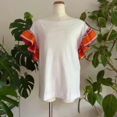 エミリオプッチ袖シャーリングコットンTシャツR50のサムネイル