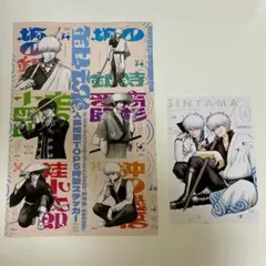 銀魂　ジャンプGIGA 付録ステッカー ポストカード