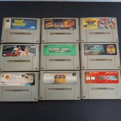 スーパーファミコンソフト9本セット