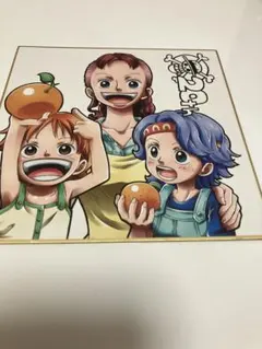 ワンピース 一番くじ20th anniversary色紙　 ナミ
