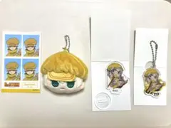 Dr.STONE 西園寺羽京 グッズ セット フェイス ぬいぐるみ アクスタ