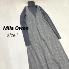 Mila Owen キャミワンピース タートルネックリブニット セット 美品