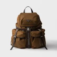 PRADA プラダRe-nylon xレザー バックパック リュックのサムネイル