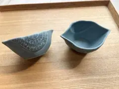 未使用　よしざわ窯　花豆鉢　小鉢　グレー　4客 セット 未使用 よしざわ窯 花豆鉢 小鉢 グレー 4客 セット