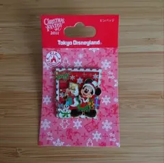 ディズニーランド　クリスマス　ピンバッジ