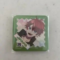 カラフルピーチ スクエア 缶バッジ じゃぱぱ - メルカリ