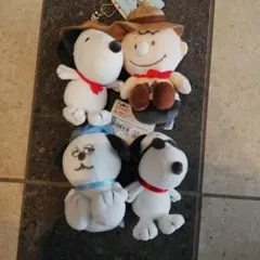 スヌーピー ぬいぐるみ 4体セット