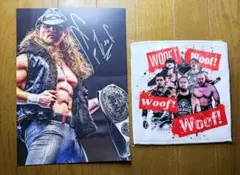 新日本プロレス WARDOGS サイン入ポートレート 新日本プロレス ハウスオブトーチャー サイン入りポートレート