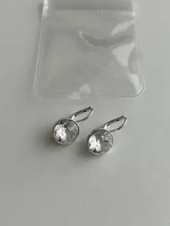 最終価格☆ スワロフスキー　ドロップピアス　大粒