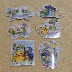 ポケモン 韓国限定 30周年記念 ステッカー ヒトカゲ フシギダネ