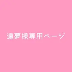 遠夢様専用ページ