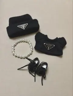 【全て付属】即日発送 ラブブ 服 靴 ネックレス セット 画像の物全部セット