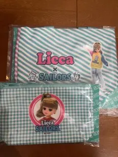リカちゃんくじ ×セーラーズ 08 ポーチ 09 トートバッグ セット