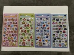 たまごっち　ボンボンドロップシール　4種コンプリート　まめっち　みみっち