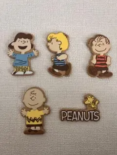 PEANUTS カプセルクッキーマグコット　5個セット