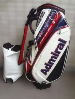Admiral アドミラル ゴルフ キャディバッグ トリコロール