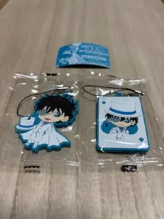 名探偵コナン　 コナン＆キッドがいっぱいラバーストラップ　２点セット