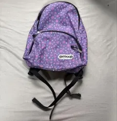 OUTDOOR 紫色 ハート柄 リュックのサムネイル