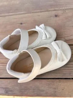 ホワイトリボン付きフォーマルシューズ 15.0cm