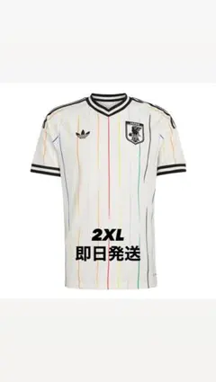 正規品 adidas JFA サッカー日本代表 ユニフォーム 2XL アウェイ