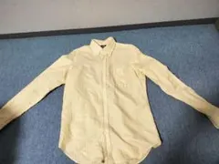 鎌倉シャツ 39-87 ストライブ ボタンダウン イエロー