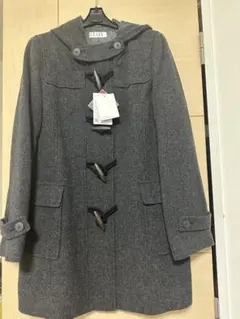 ELLE グレー ダッフルコート