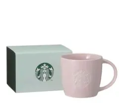 スターバックス　バレンタイン ロゴマグピンクベージュ 355ml ギフトボックス