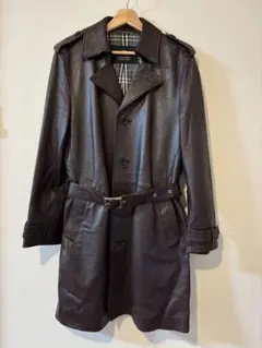 美品✨ バーバリーブラックレーベル シングルライダース 2way 希少サイズ 2025年最新】バーバリーブラックレーベル ライダース レザーの