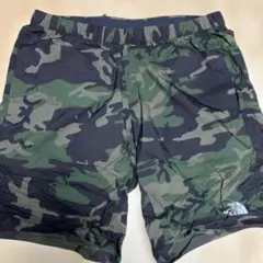 THE NORTH FACE ノースフェイス ナイロン ショート パンツ L迷彩