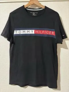 【美品】TOMMY HILFIGER ロゴTシャツ 半袖 メンズS 人気 定番
