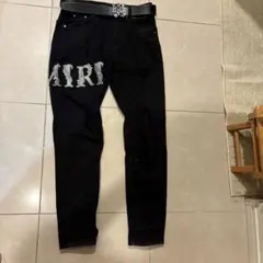 AMIRI Cherub Jean Aged Black MDS117 - メルカリ