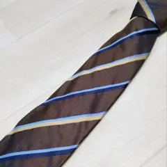 BURBERRY ブラウン ストライプ ネクタイのサムネイル