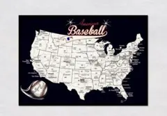 メジャーリーグ レア 特大ポスター MLB 2000年 全球団 キャップ