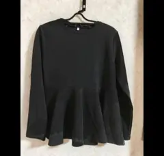 ペプラムトップス Tシャツ