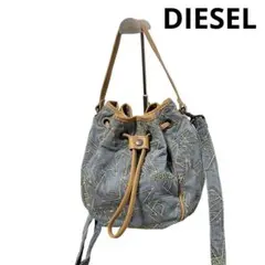 【DIESEL】 ディーゼル ショルダーバッグ　星形刺繍 デニム Y2K