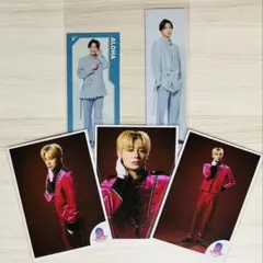 超特急　アロハ　生写真　エビライ2025　ロングステッカー　しおり