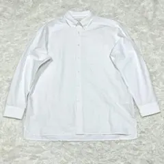 『美品』UNIQLO JW オックスフォードオーバーサイズシャツ ホワイト XL