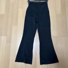 黒 フレアパンツ WEGO