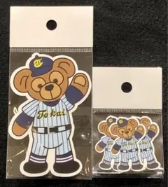 東海大札幌高校　クマステッカー 大&小 シールセット 高校野球