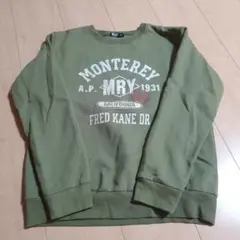美品☆R/H トレーナー 160 オリーブグリーン