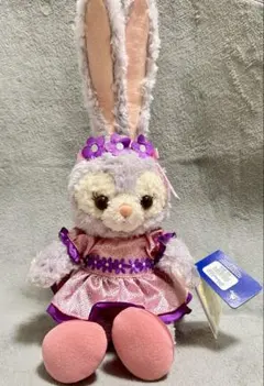 香港ディズニー　ステラルー　ぬいぐるみキーホルダー　13周年 香港ディズニーランド 13周年 ステラルー キーチェーン ぬいば