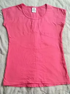 adidas レディース 半袖Tシャツ ピンクのサムネイル