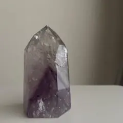 スモーキー ファントムアメシスト クリスタル ポイント ブラジル バイーア