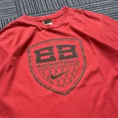 00s Nike BASKETBALL T-shirt Y2K フェード