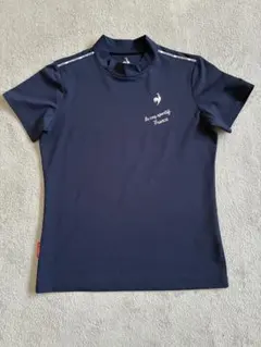le coq sportif ゴルフ用ネイビーシャツ